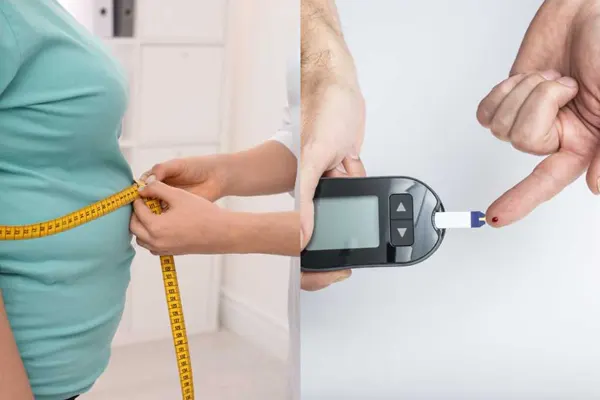 relação entre obesidade e a diabetes